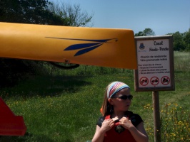 Un dimanche en famille, sur le canal de Haute Perche - auteur : Florent Kayak Nomade