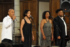 Chant gospel à l'église St Gilles de Pornic - auteur : Alain Barré