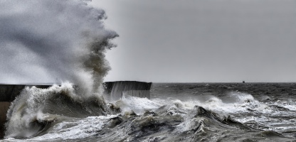 Tempête sur la côte Atlantique  - auteur : Alain Barré