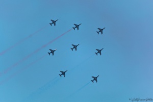 Le meeting aérien à Pornic avec la Patrouille de France