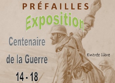 06/11/2018 1er jour, Exposition sur le Centenaire de la Guerre 14/18  Prfailles
