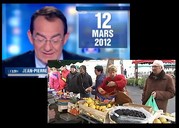 Pornic - 22/03/2012 - La grogne gagne les étals du marché de Saint-Brévin-Les-Pins