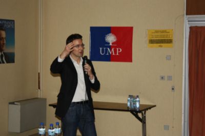 Pornic - 16/03/2012 - Législatives 2012 : Guillaume Peltier, “valeur montante de l’UMP” invité à Ste-Pazanne