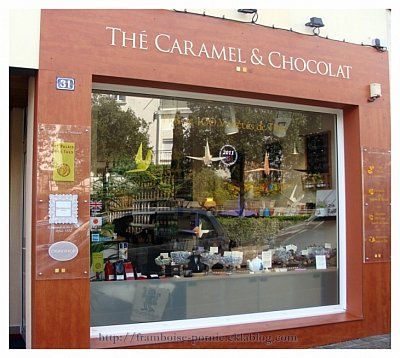 Pornic - 24/04/2012 - A la découverte d`une nouvelle boutique à Pornic, Thé Caramel et Chocolat 
