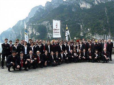 Pornic - 30/04/2012 - L`orchestre d`harmonie de Pornic satisfait de sa prestation en Italie