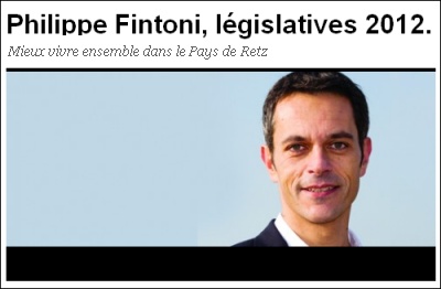 Pornic - 09/05/2012 - Législatives 2012, Pays de Retz : Philippe Fintoni, Modem 44, Centriste ou pseudo-centriste ?