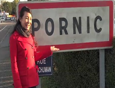 Pornic - 15/11/2012 - Pornic : En Chine, le Français est la plus belle langue du monde.
