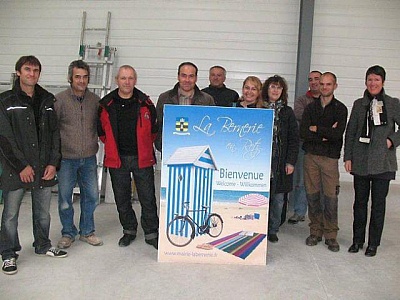 Pornic - 26/11/2012 - La Bernerie en Retz : Huit entreprises dans la zone du Pré-Boismain 