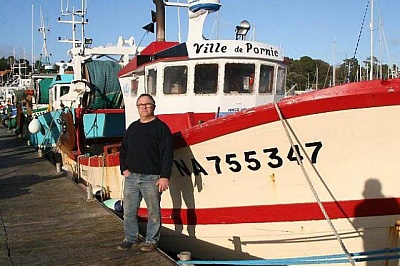 Pornic - 17/12/2012 - Pornic : la flottille de pêche tient toujours bon 