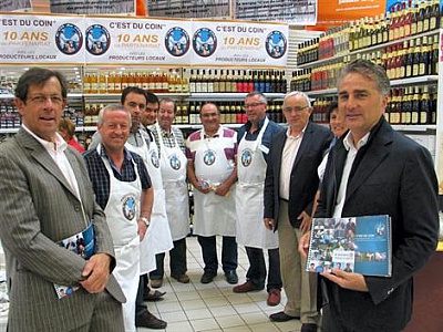 Pornic - 22/06/2013 - « C’est du coin » : Pornic et Saint-Brevin, alliance agriculteurs-supermarché