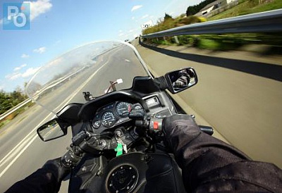 Pornic - 23/07/2013 - Pornic. Un motard contrôlé à 224 km/h sur la route bleue