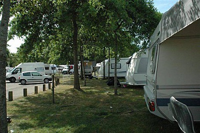 Pornic - 09/08/2013 - Des gens du voyage s`installent à Saint-Brevin