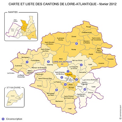 Pornic - 23/10/2013 - En Loire-Atlantique, l’opposition dénonce la nouvelle carte cantonale