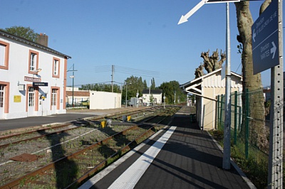 Pornic - 09/12/2013 - Ligne SNCF Pornic-Nantes :  huit mois de travaux pour 84 km de voies