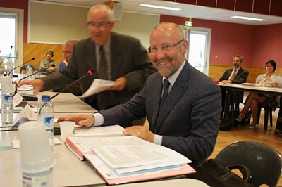 Pornic - 05/05/2014 - Yannick Haury réélu président de la communauté de communes