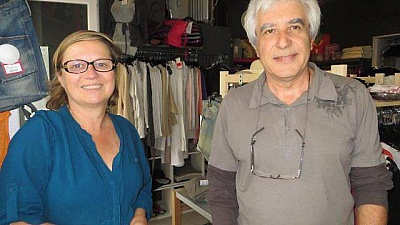 Pornic - 15/05/2014 - La Bernerie en Retz : Chez Ram Dam, des vêtements dégriffés à petits prix