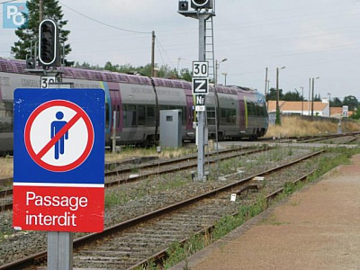 Pornic - 25/07/2014 - Dix mois d`arrêt pour la ligne TER Sainte-Pazanne-Pornic 
