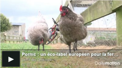 Pornic - 01/09/2014 - Pornic : un éco-label européen pour la ferme auberge de la Fontaine aux Bretons 