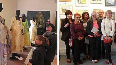 Pornic - 11/05/2015 - Record : 5 215 visiteurs  l`exposition des costumes d`opra 