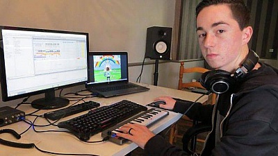 Pornic - 04/06/2015 - A 17 ans, il sort un album de musique assistée par ordinateur 