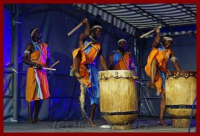 Pornic - 15/07/2015 - Saint Brevin : photos du spectacle du `Royal Burundi Drums`