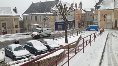 Pornic - 11/01/2016 - La neige annoncée vendredi en Pays de la Loire