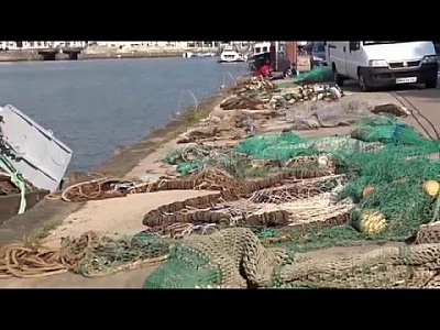 Pornic - 22/03/2016 - Vidéo : Pornic, bateau de pêche le Pétrel