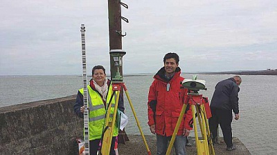 Pornic - 11/05/2016 - Pointe Saint-Gildas, les margraphes mesurent le niveau de la mer 