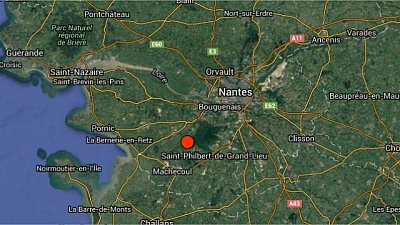 Pornic - 21/07/2016 - Séisme de magnitude 3,5 au sud du département 