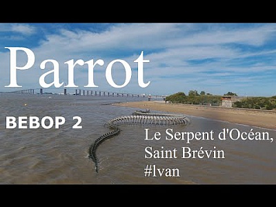 Pornic - 16/09/2016 - Vido : au dessus de Saint Brevin avec un Parrot Drone