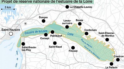 Pornic - 14/10/2016 - Fronde contre le projet de réserve nationale de l`estuaire de la Loire