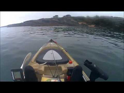 Pornic - 20/10/2016 - Vidéo : pêche en kayak à pornic en Octobre