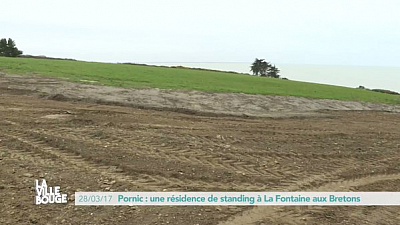 Pornic - 28/03/2017 - Pornic : une future résidence standing à la fontaine aux bretons